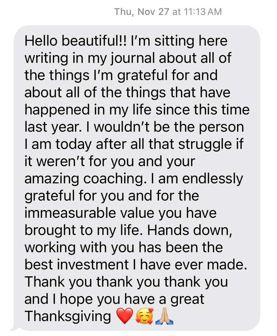 Greta Ertl – Life Coach – Client Testimonial