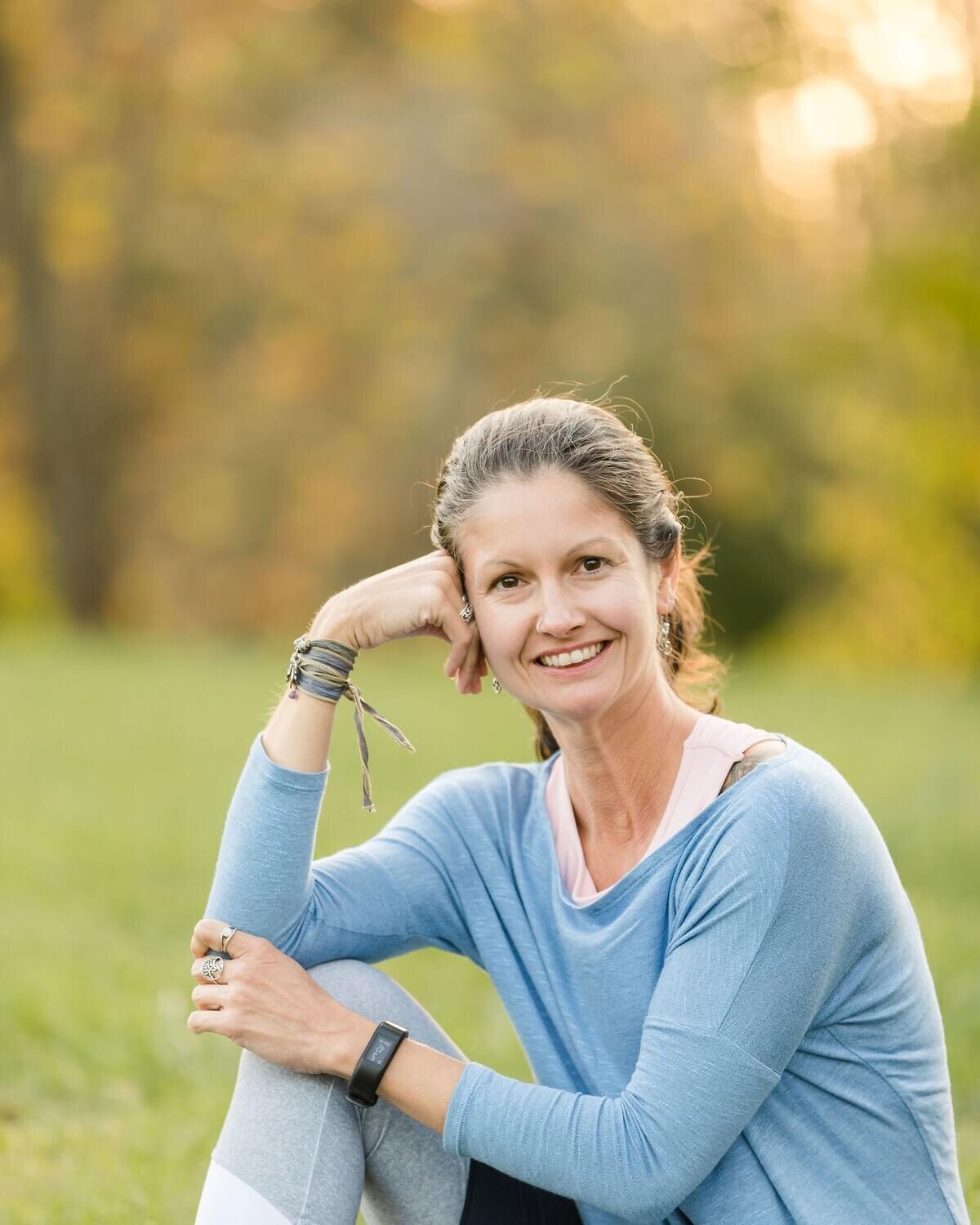Rachel Cline, yoga teacher and midlife transition coach
