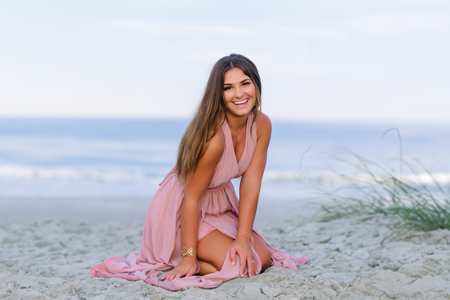 Myrtle Beach senior beach photography portrait
