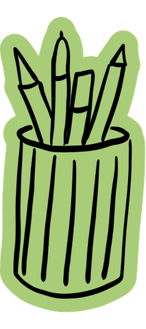 Cup of pencils
