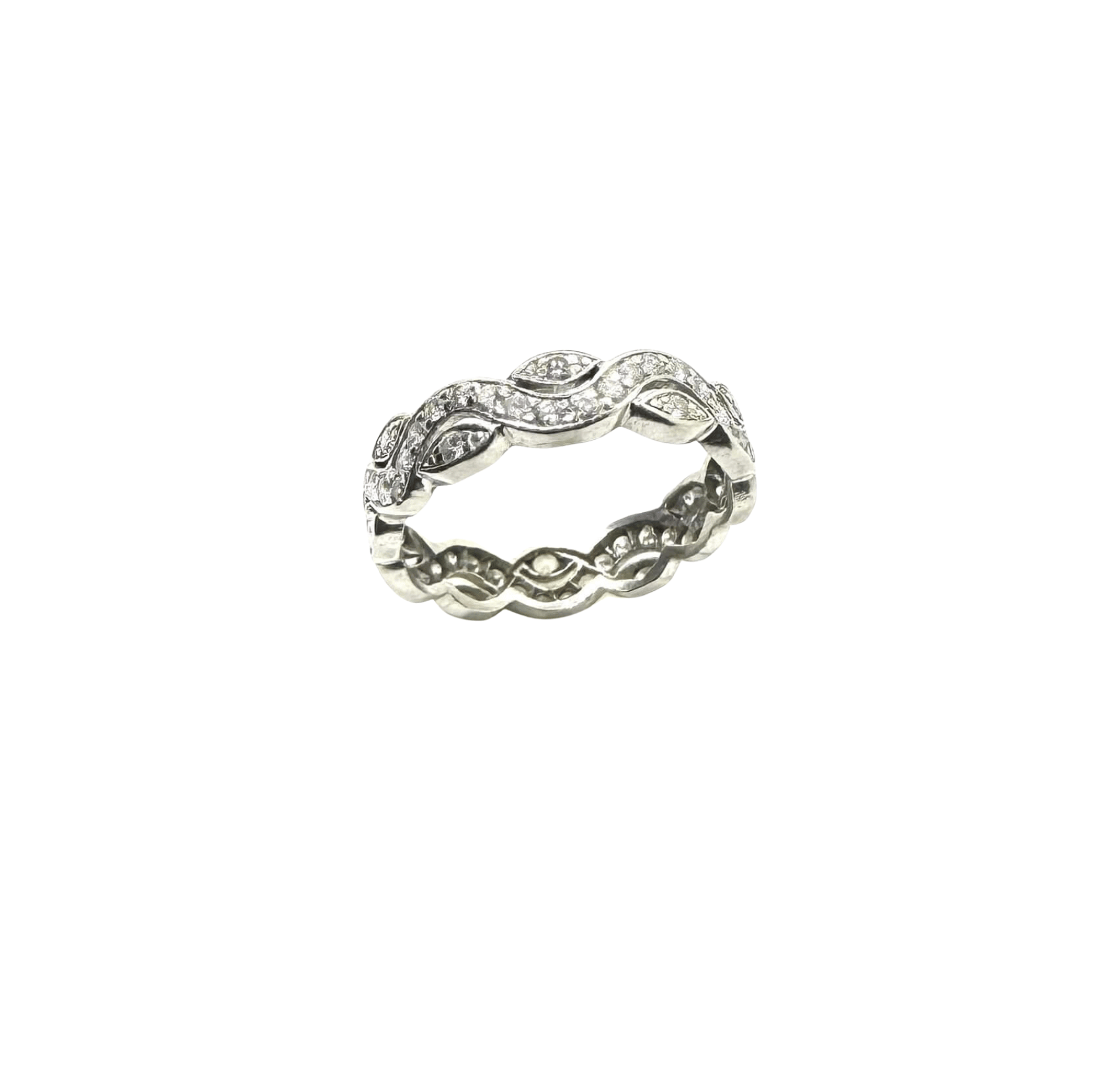 Platinum Diamond Eternity Band