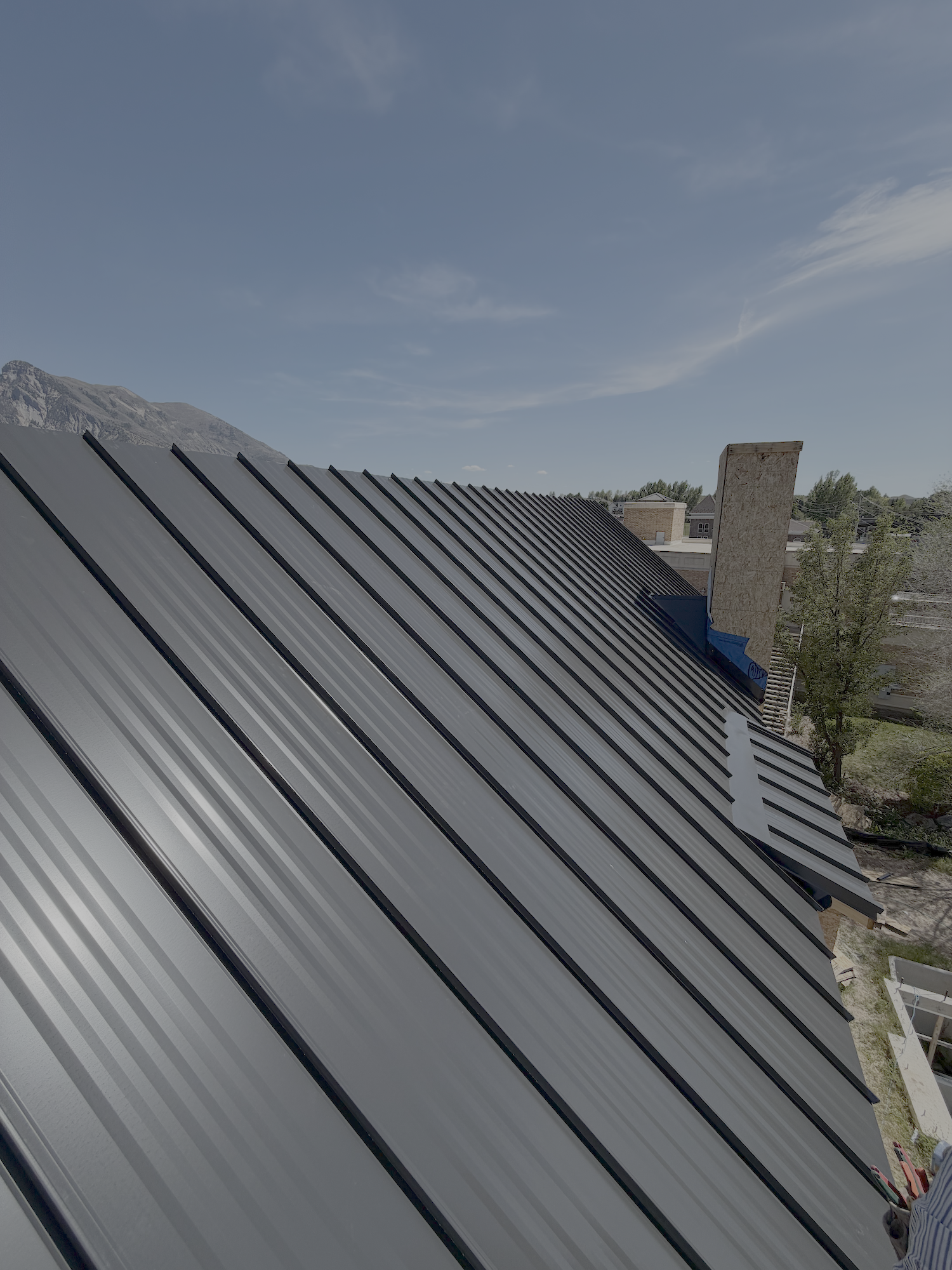 tear off and re-roof metal roofing residential in lehi utah