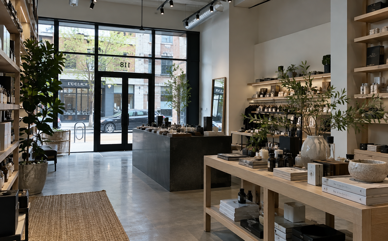 Retail storefront interior photographed for a Google Street View 3D tour in Philadelphia