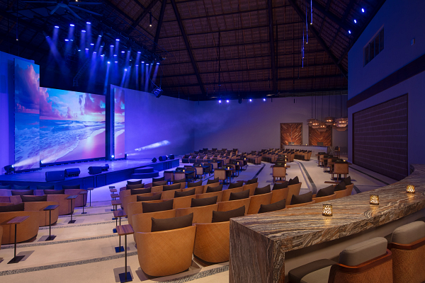 Entertainment theater at Secrets Playa Blanca
