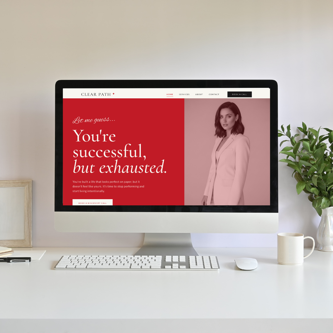 Clear Path Coaching website