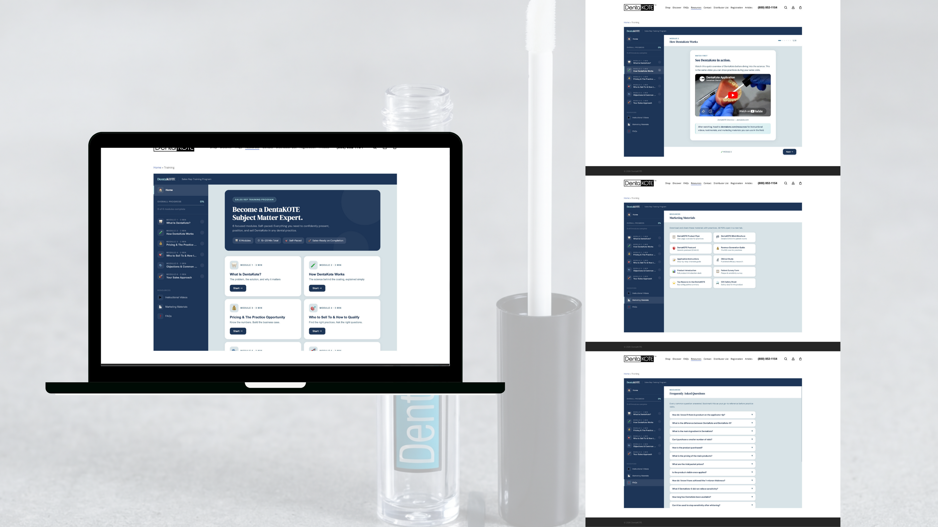DentaKOTE Training Portal — by Sara Keen