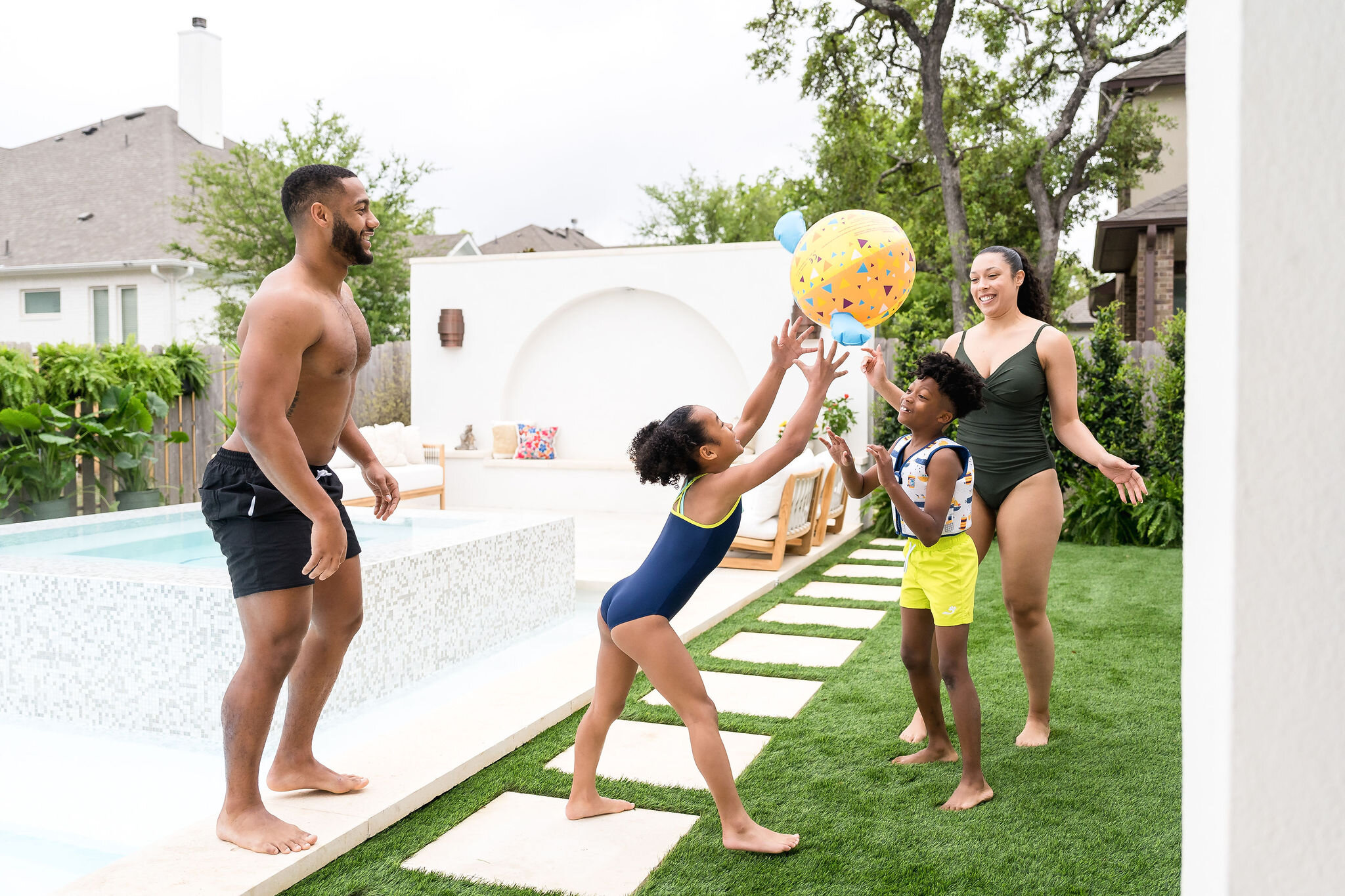 Splash About kids swim brand lifestyle photography, Austin