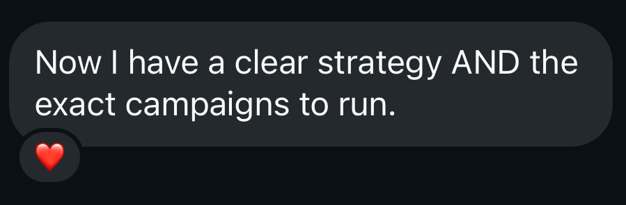 Testimonial screenshot 2