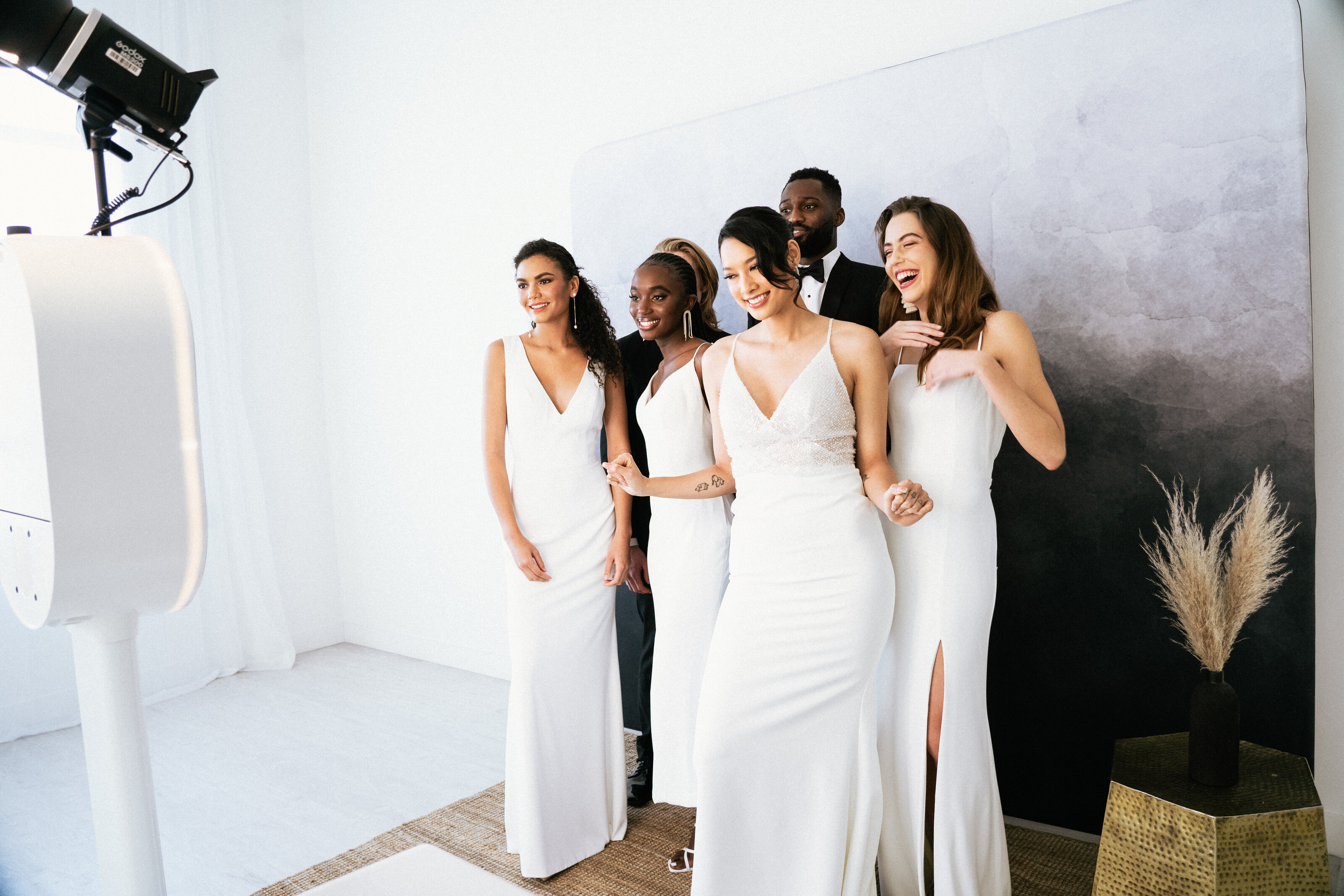Strata Booth photo booth at an Orlando luxury wedding reception