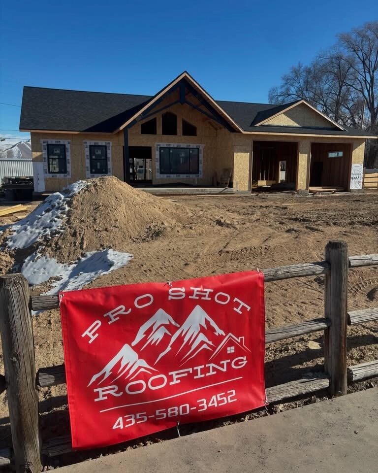 new shingle residential roof in springville utah
