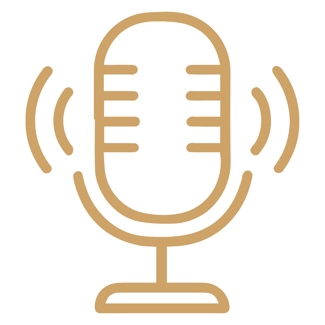 Podcast microphone icon