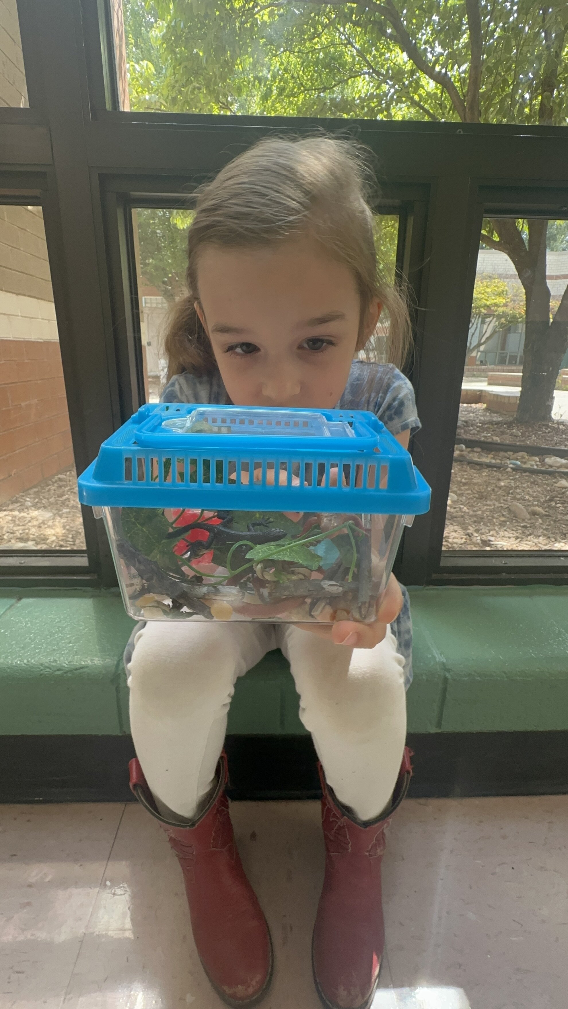 Reptile Rangers class exploring herpetology