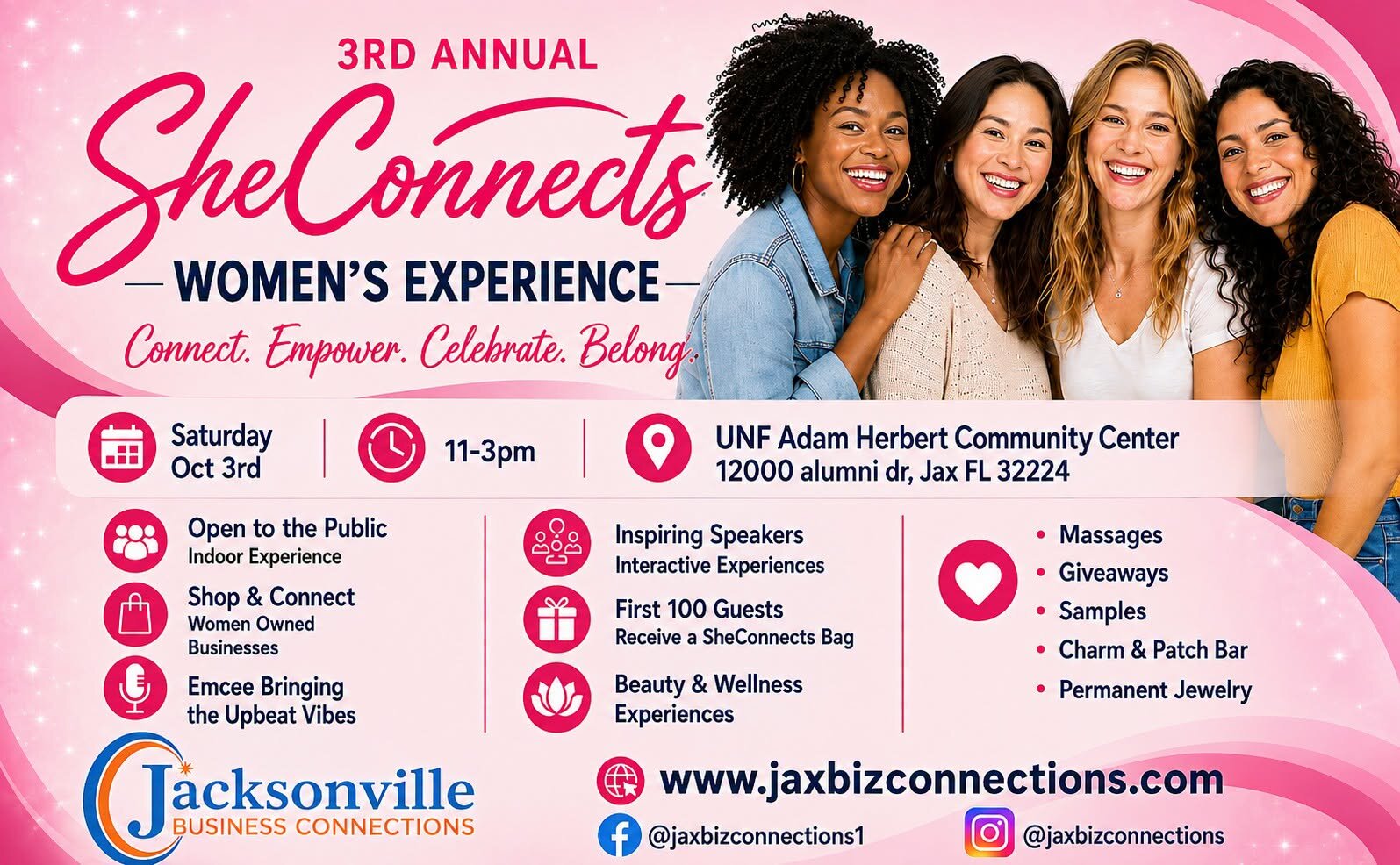 3rd Annual SHEConnects Women's Experience