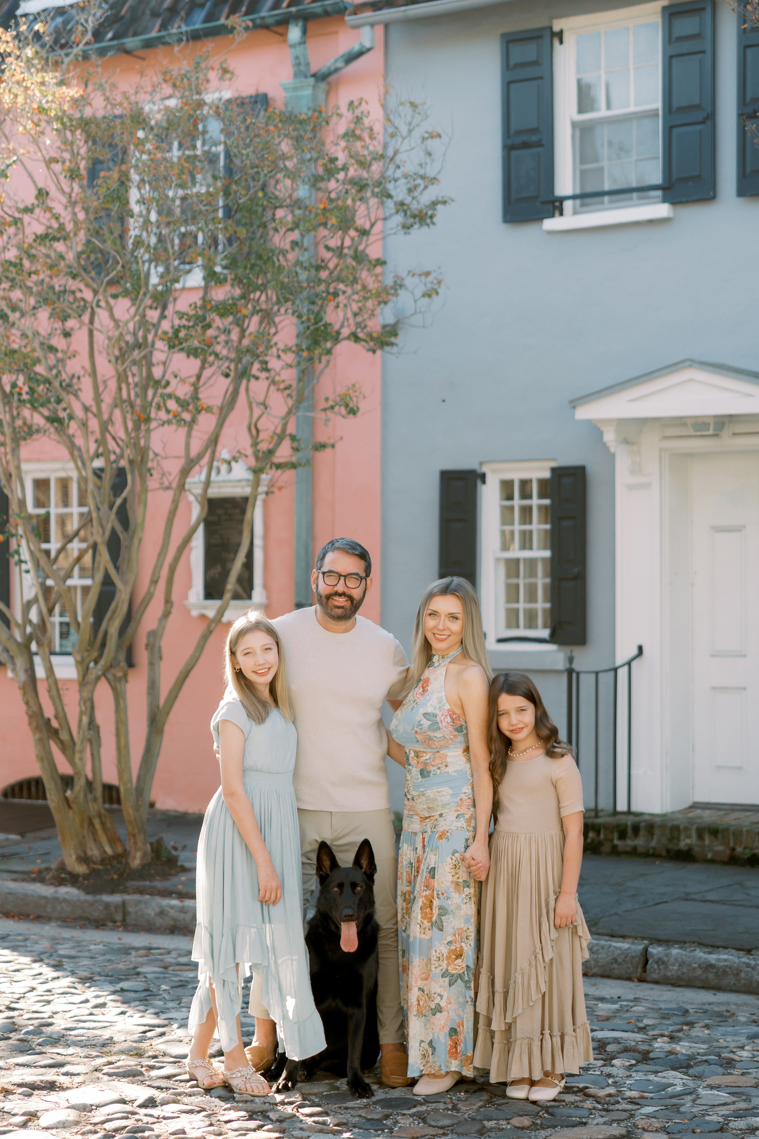 Pasha Belman, a Myrtle Beach family photographer, with his own family