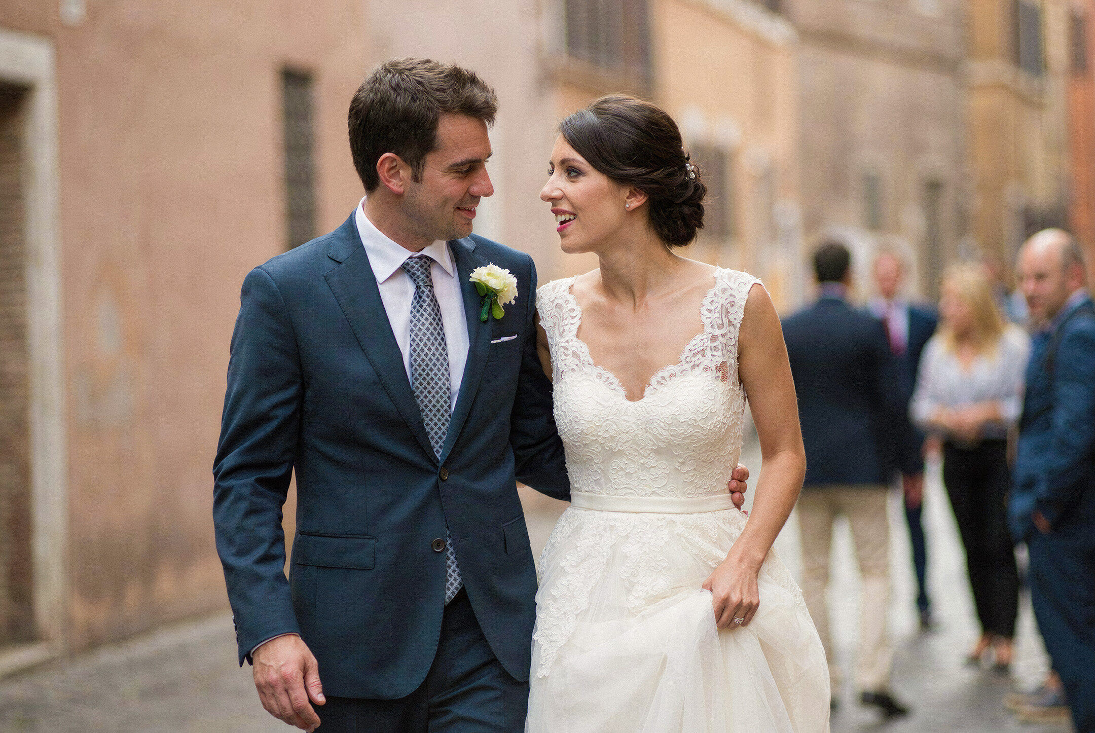 Editorial wedding photography
