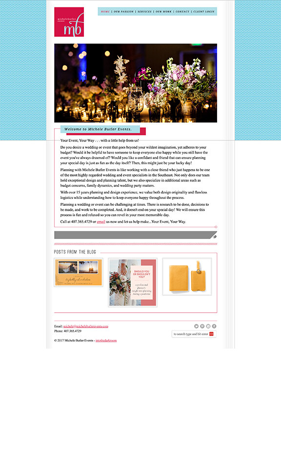 Website before Room81 redesign