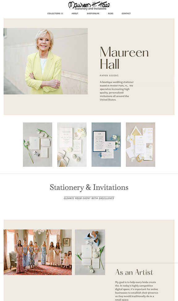 Website before Room81 redesign