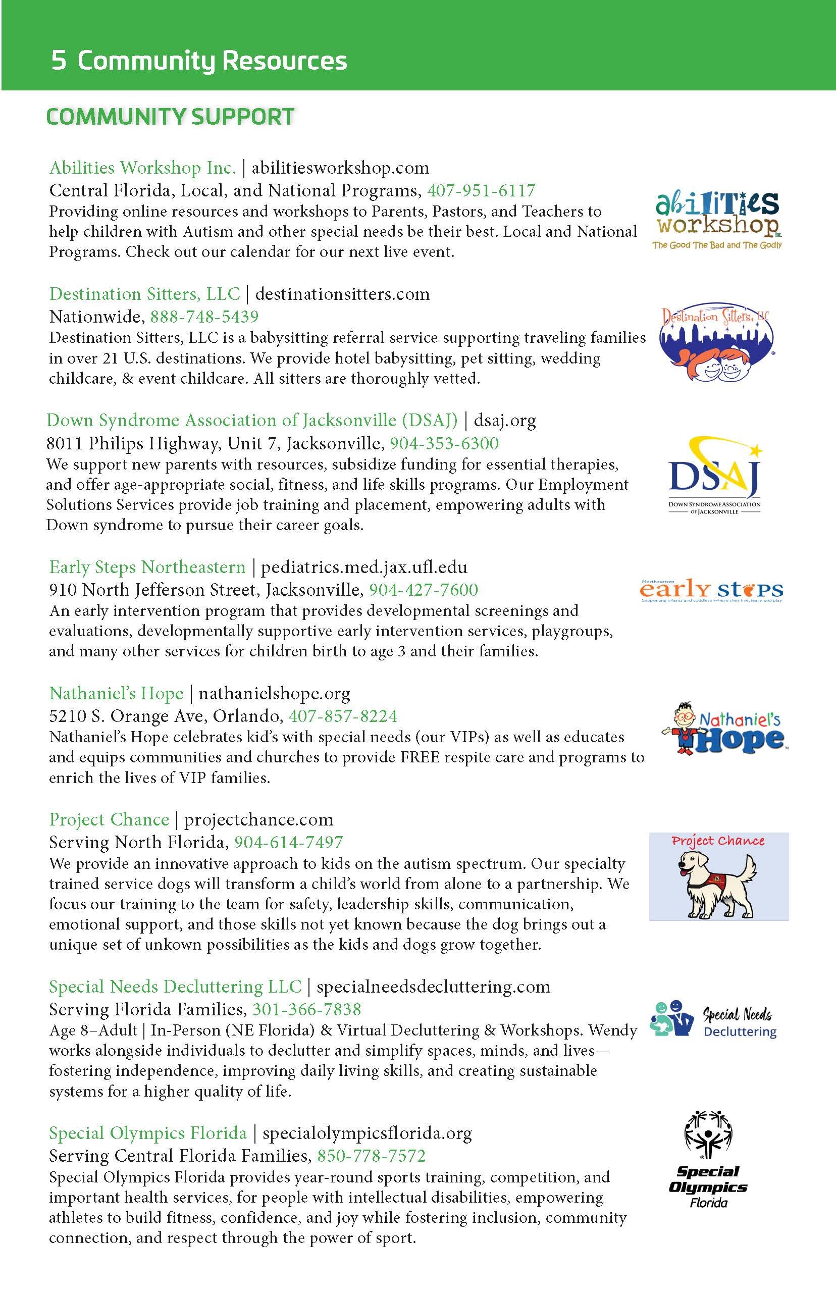 Bright Feats Jacksonville 2026 booklet page 6