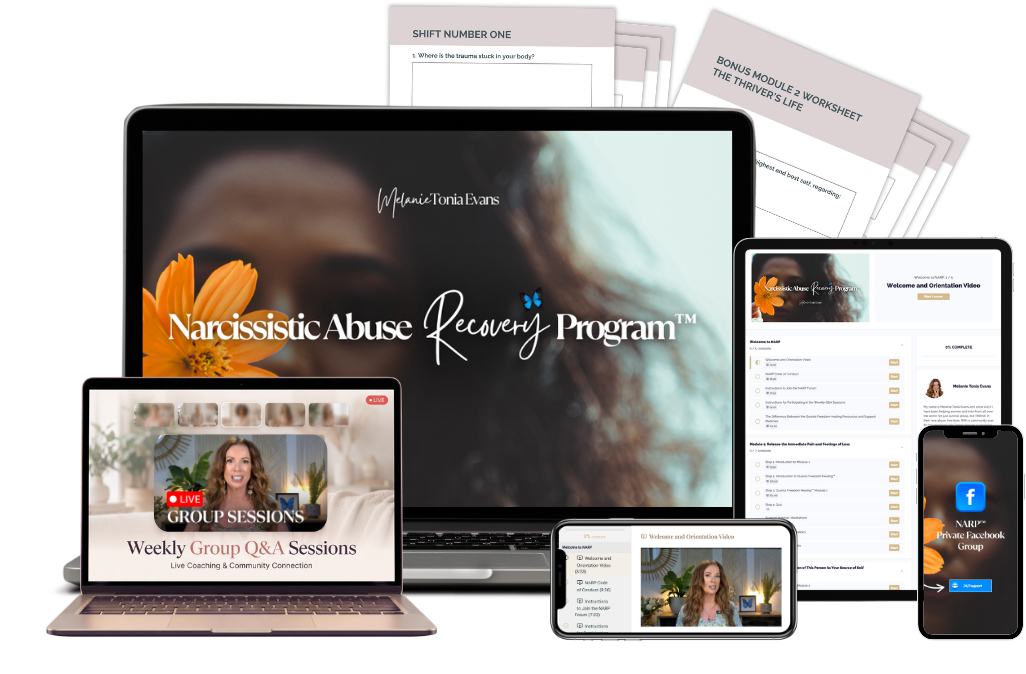 Inside NARP — the healing modules, the worksheets, the weekly live group Q&A sessions and the private Thriver Facebook group