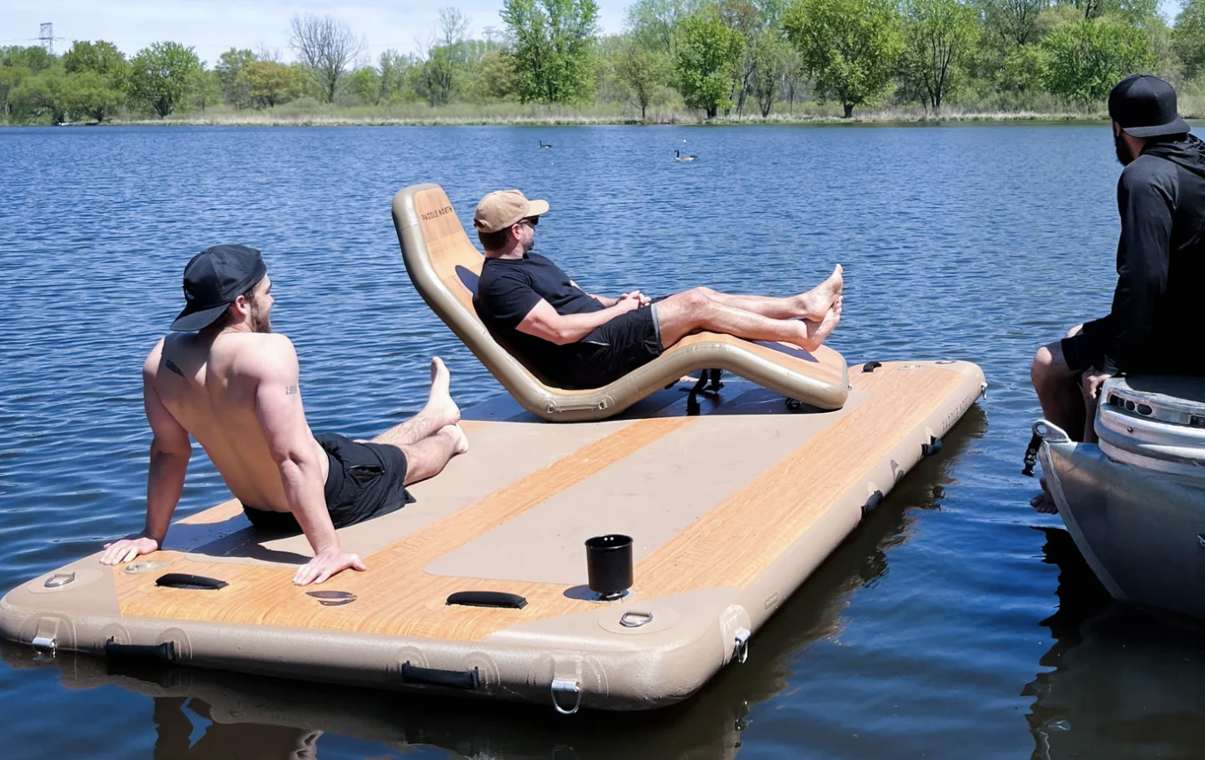 Paddle North Utility Dock Loaded