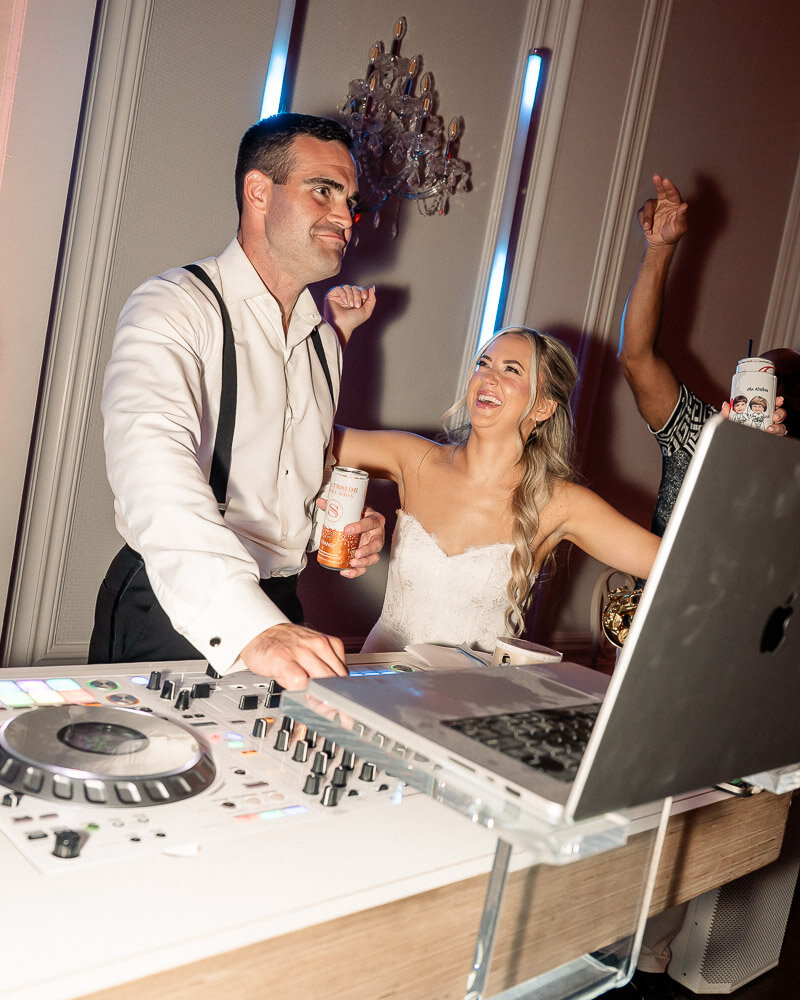 M and P wedding at Ballroom at Ellis Preserve