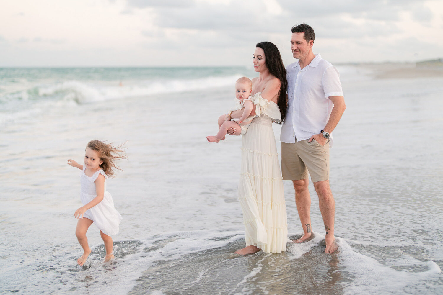 Kiawah Island family beach photographer panoramic Lowcountry coastline by Pasha Belman