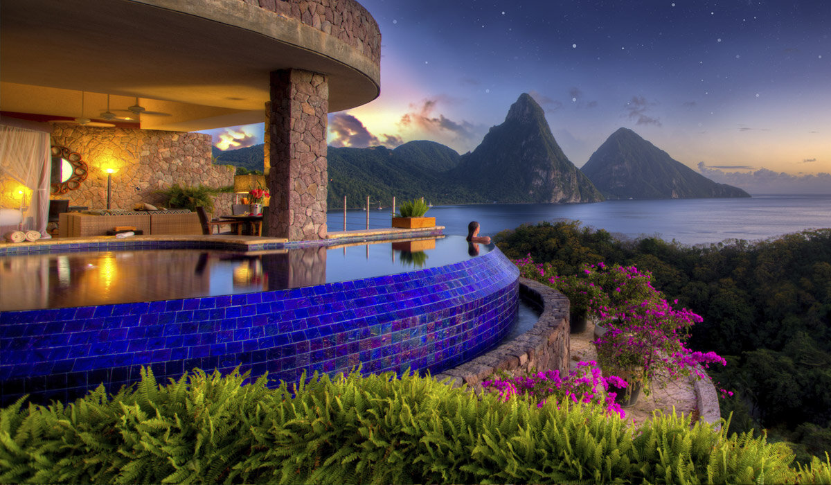 Jade Mountain in St. Lucia