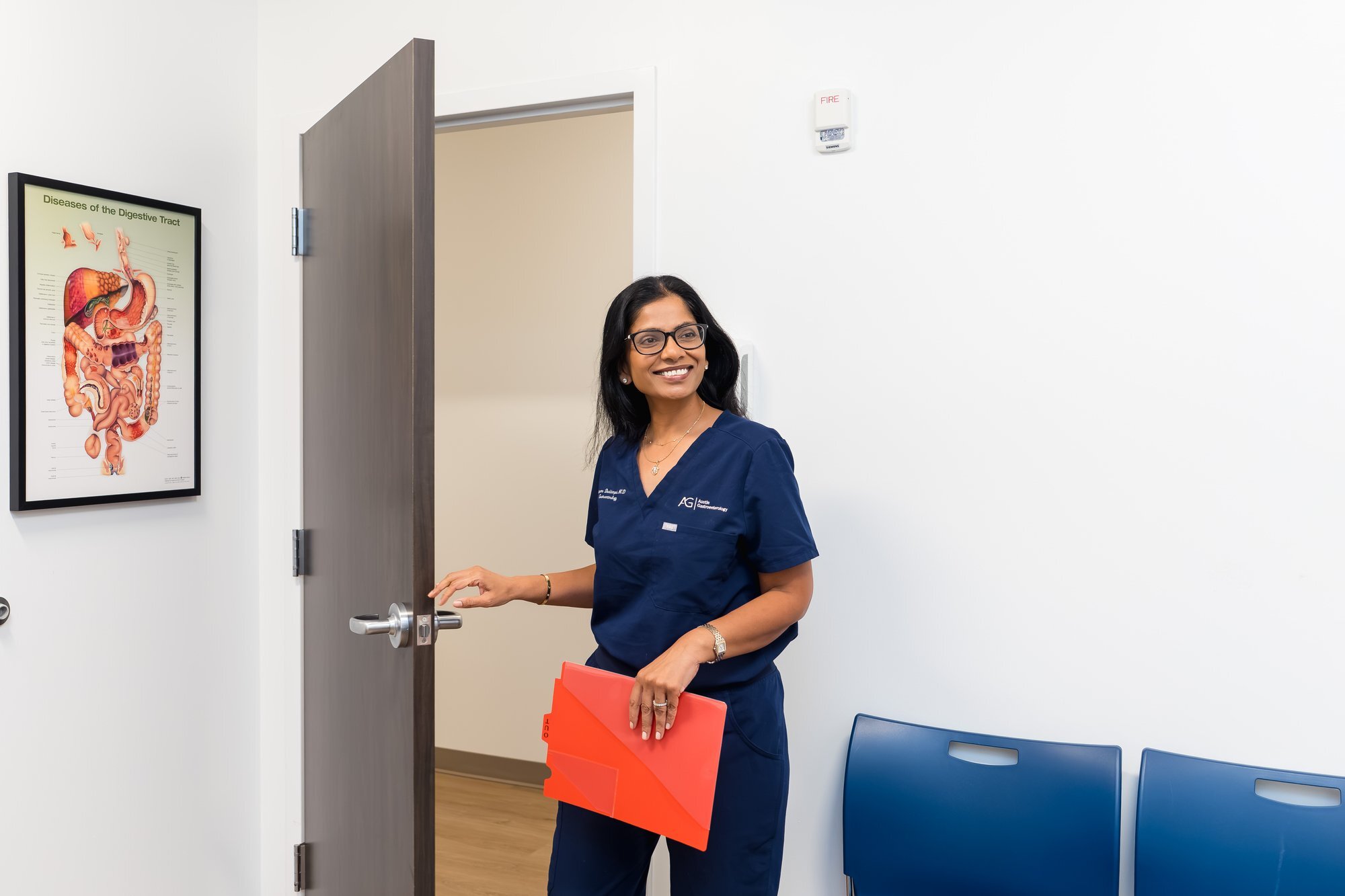 Austin Gastroenterology exam room interior