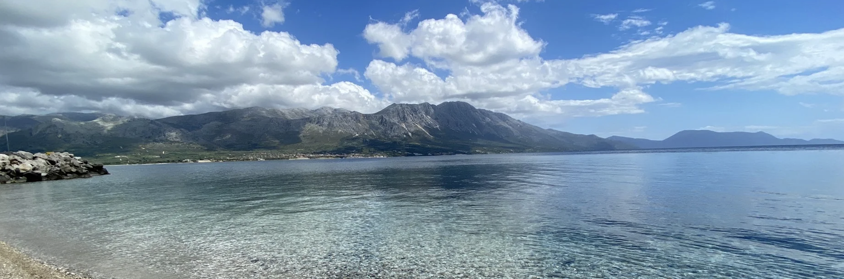 The shoreline near Paleros