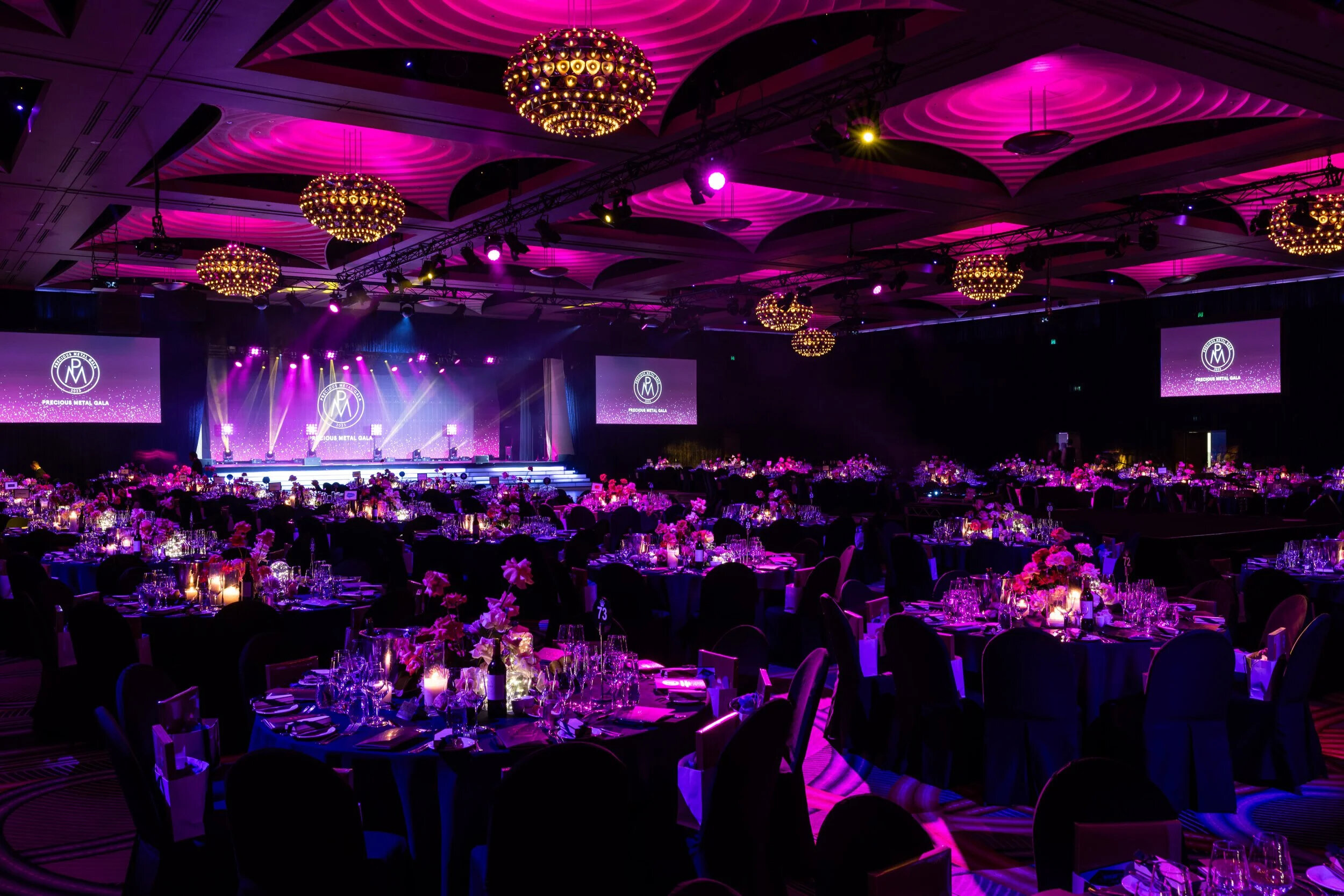Strata Booth corporate gala event photography
