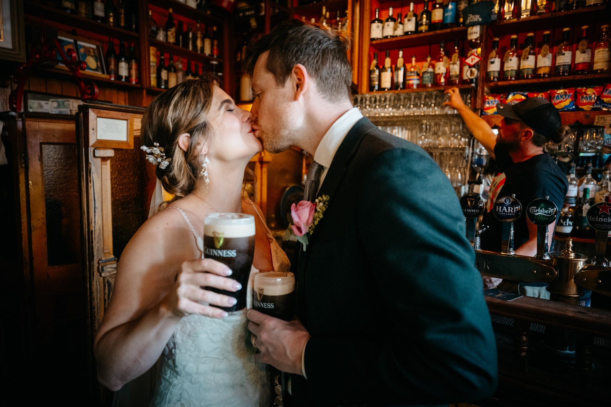 Dick Mack's Pub wedding elopement in Ireland