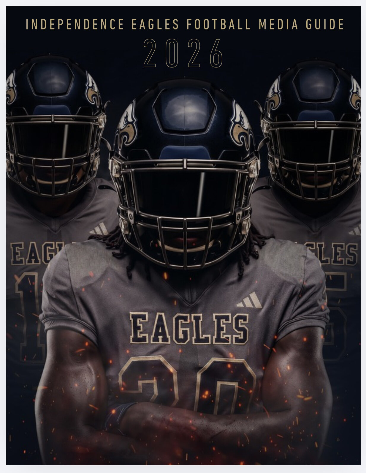 Independence Eagles Football 2026 Media Guide cover