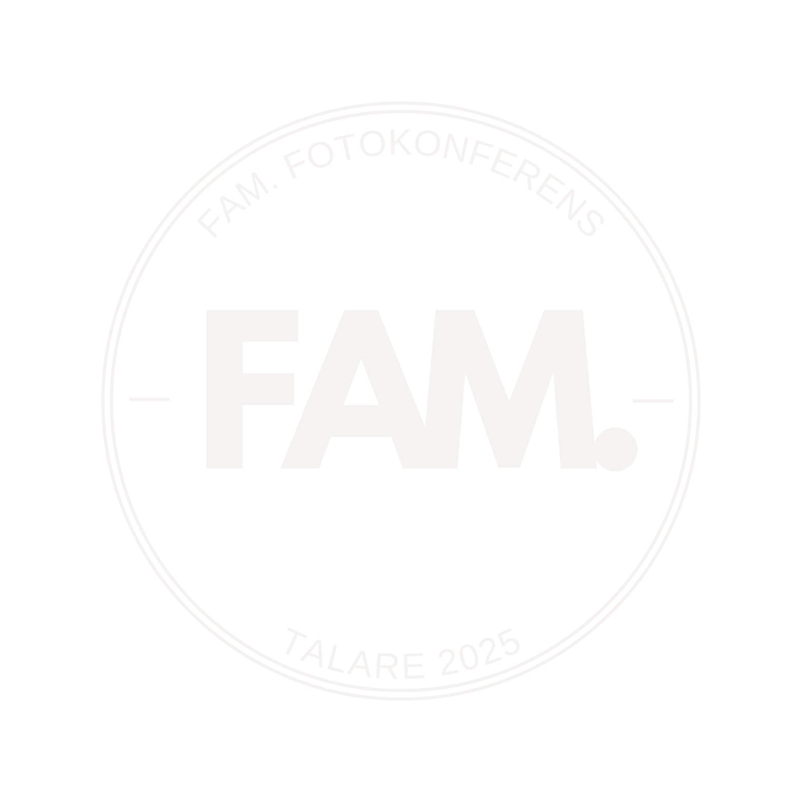 Talare på FAM. fotokonferens 2025