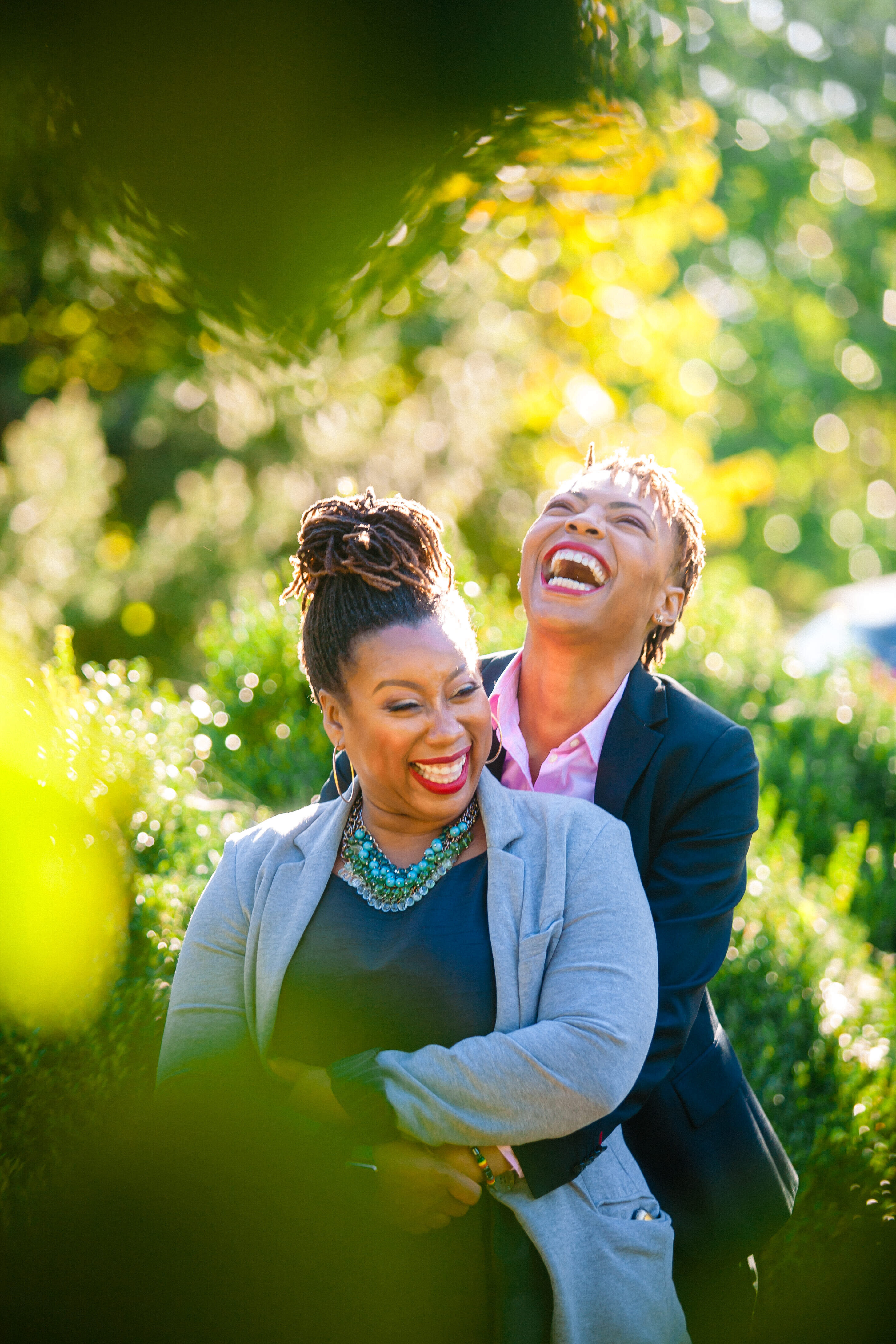 Golden hour couple portrait
