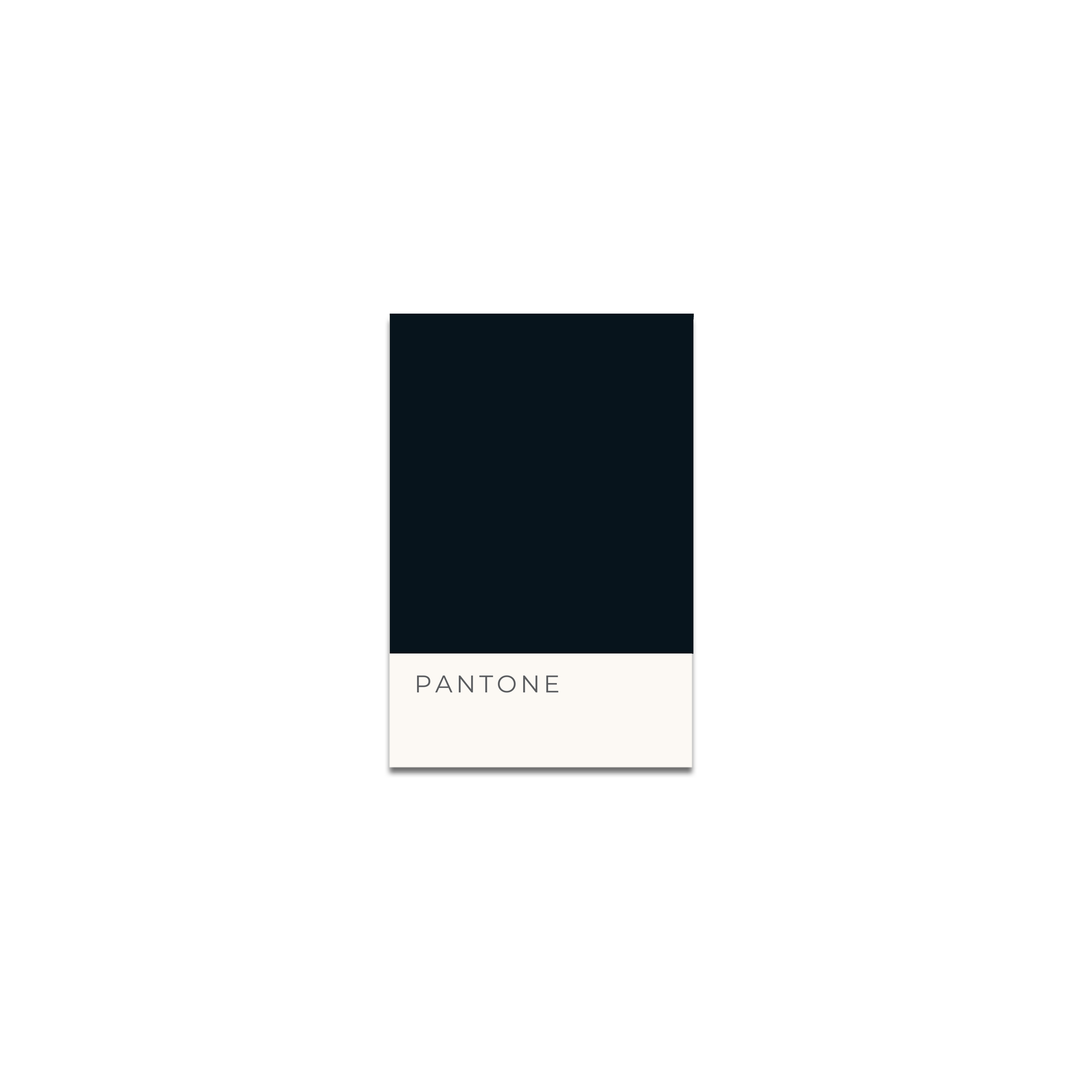 pantone card
