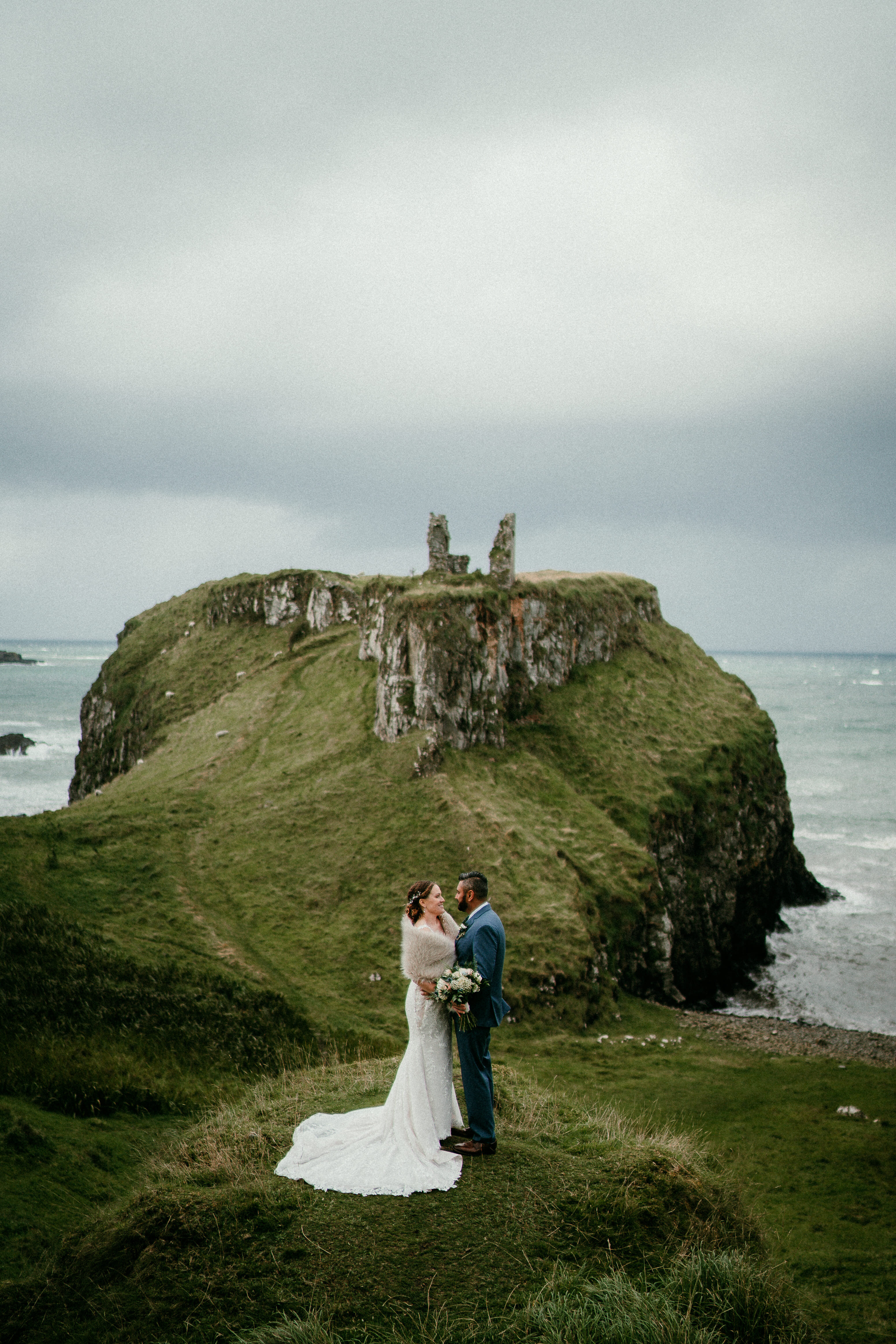 Dunluce Castle elopement