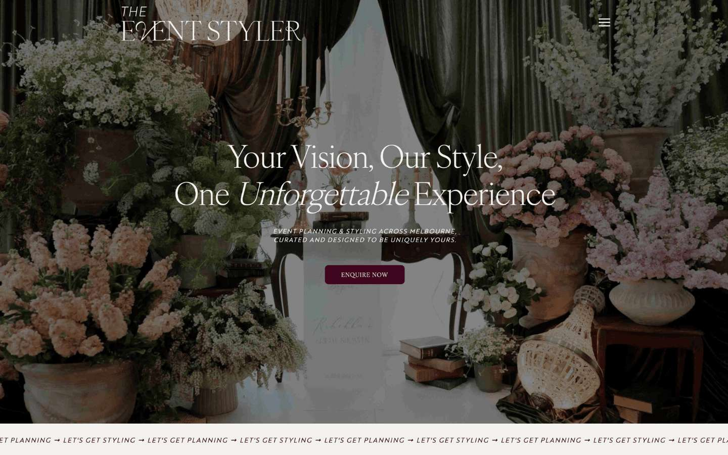 After — new website design by Alexandra's Archive