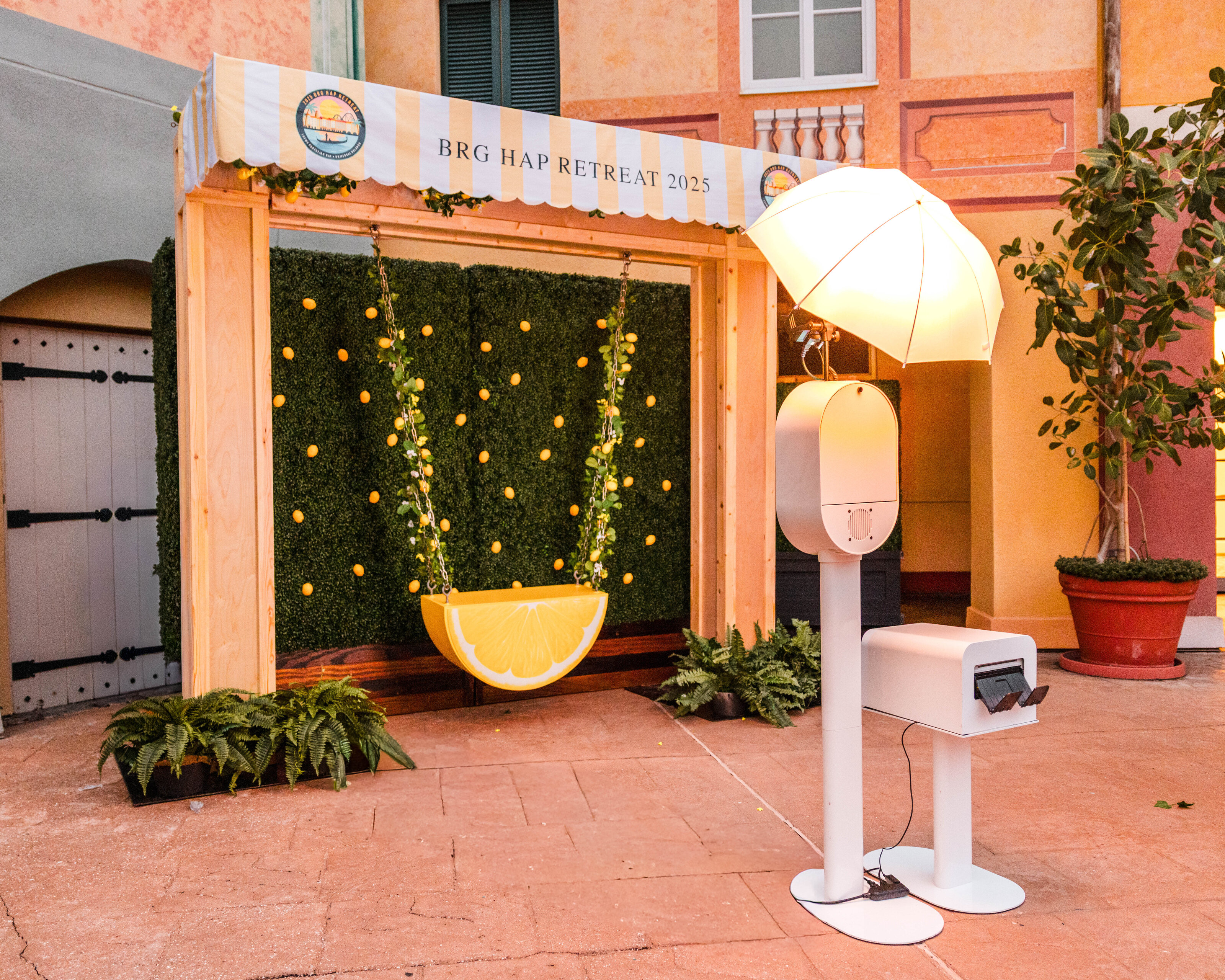 Orlando corporate photo booth experience