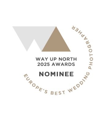 Way Up North Awards 2025 nominee, Europe's Best Wedding Photographer