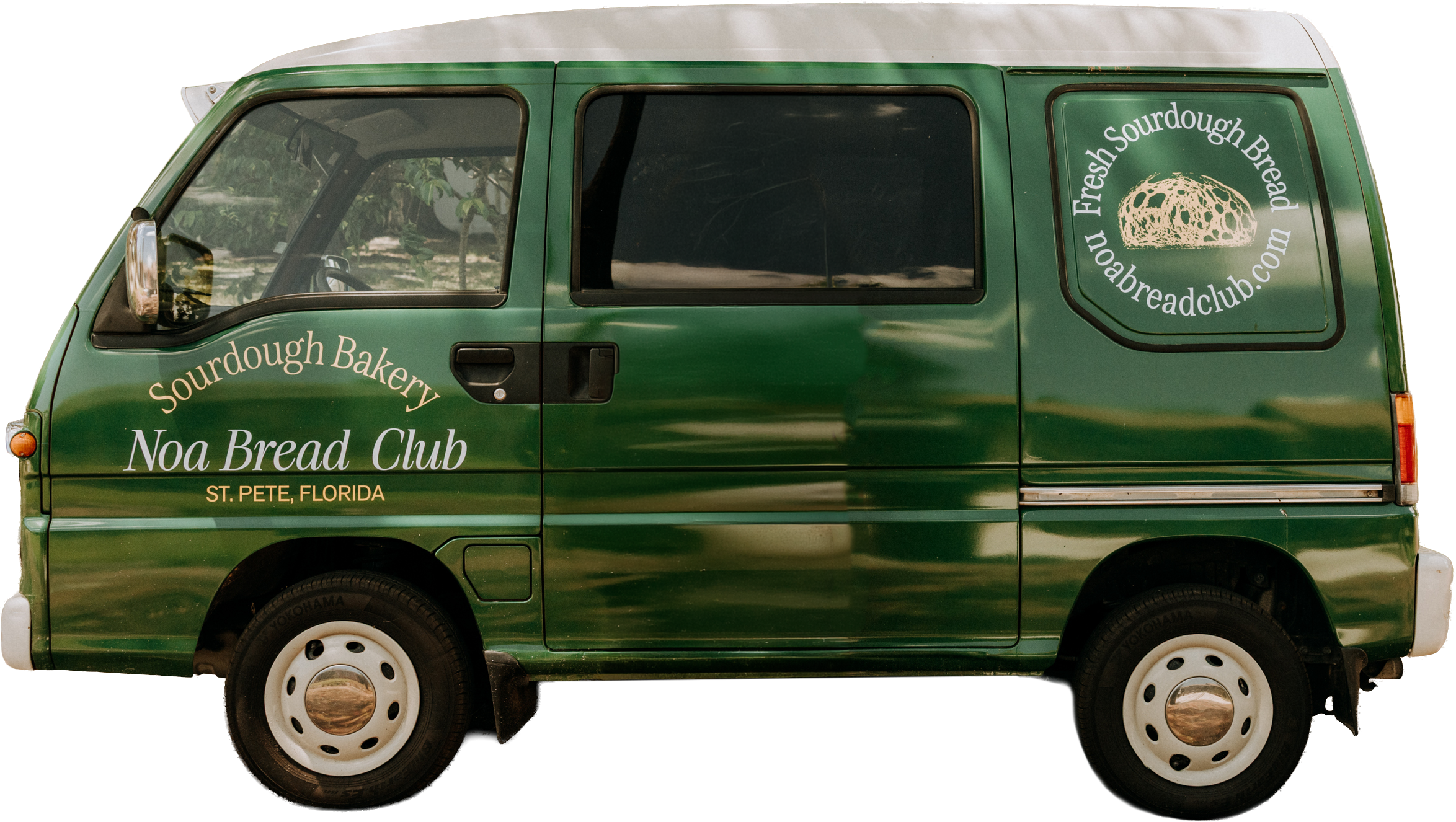 Noa Bread Club bread van