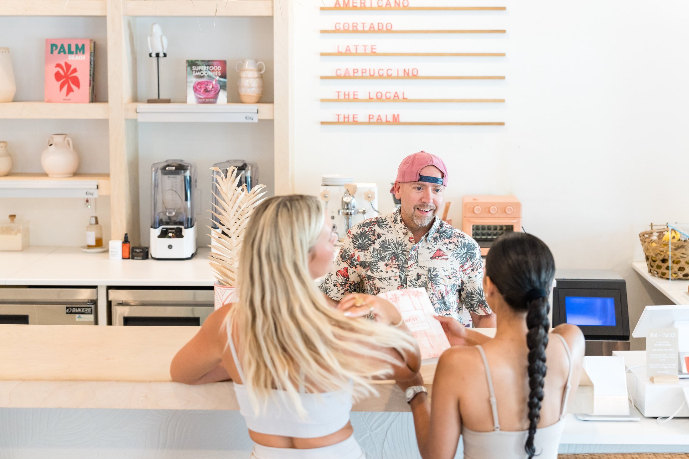 Acai bowl lifestyle photography at Real + Raw 30A
