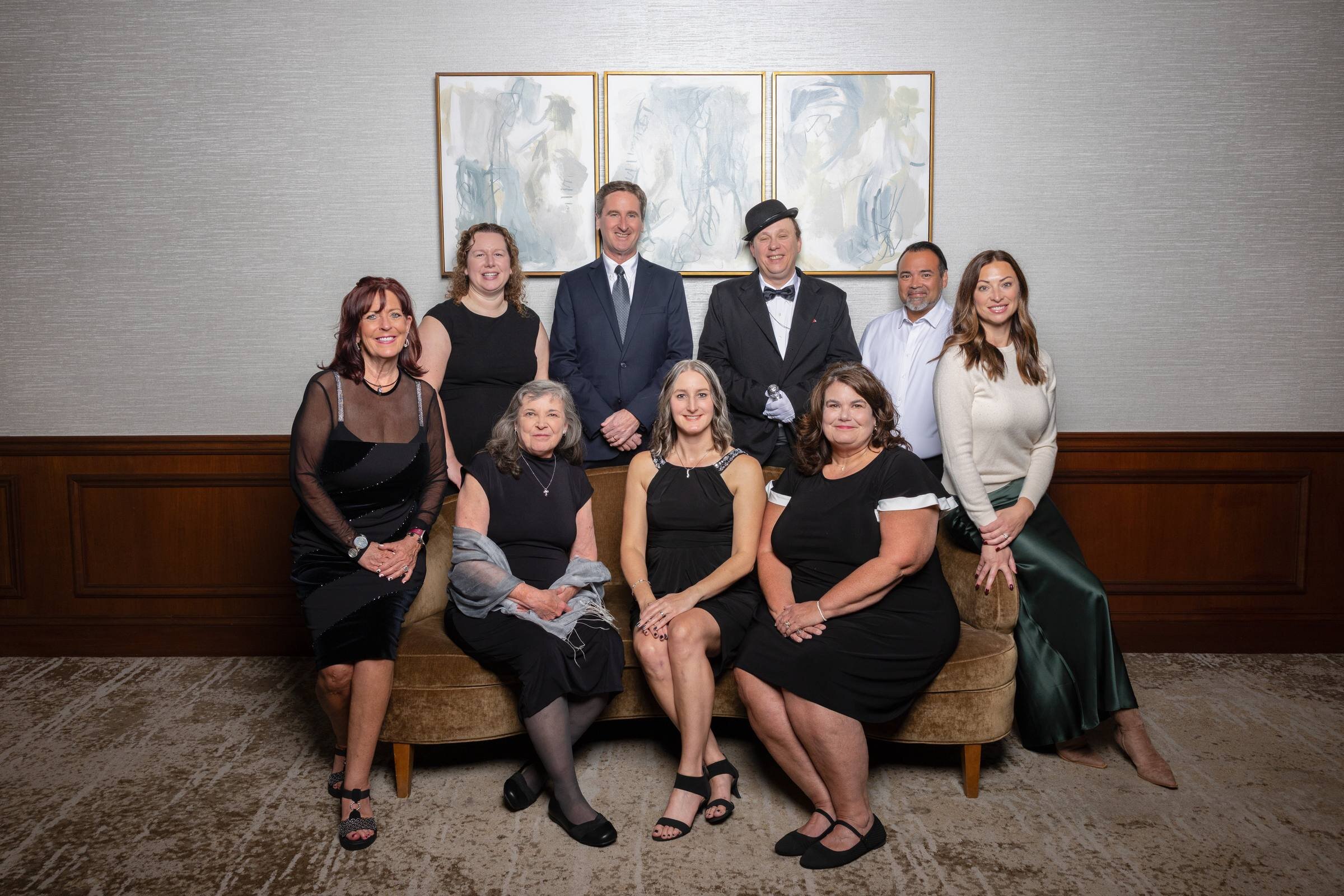 The Welch Group team at a corporate event, photographed by James Stokes & Co., Wisconsin corporate event photographer