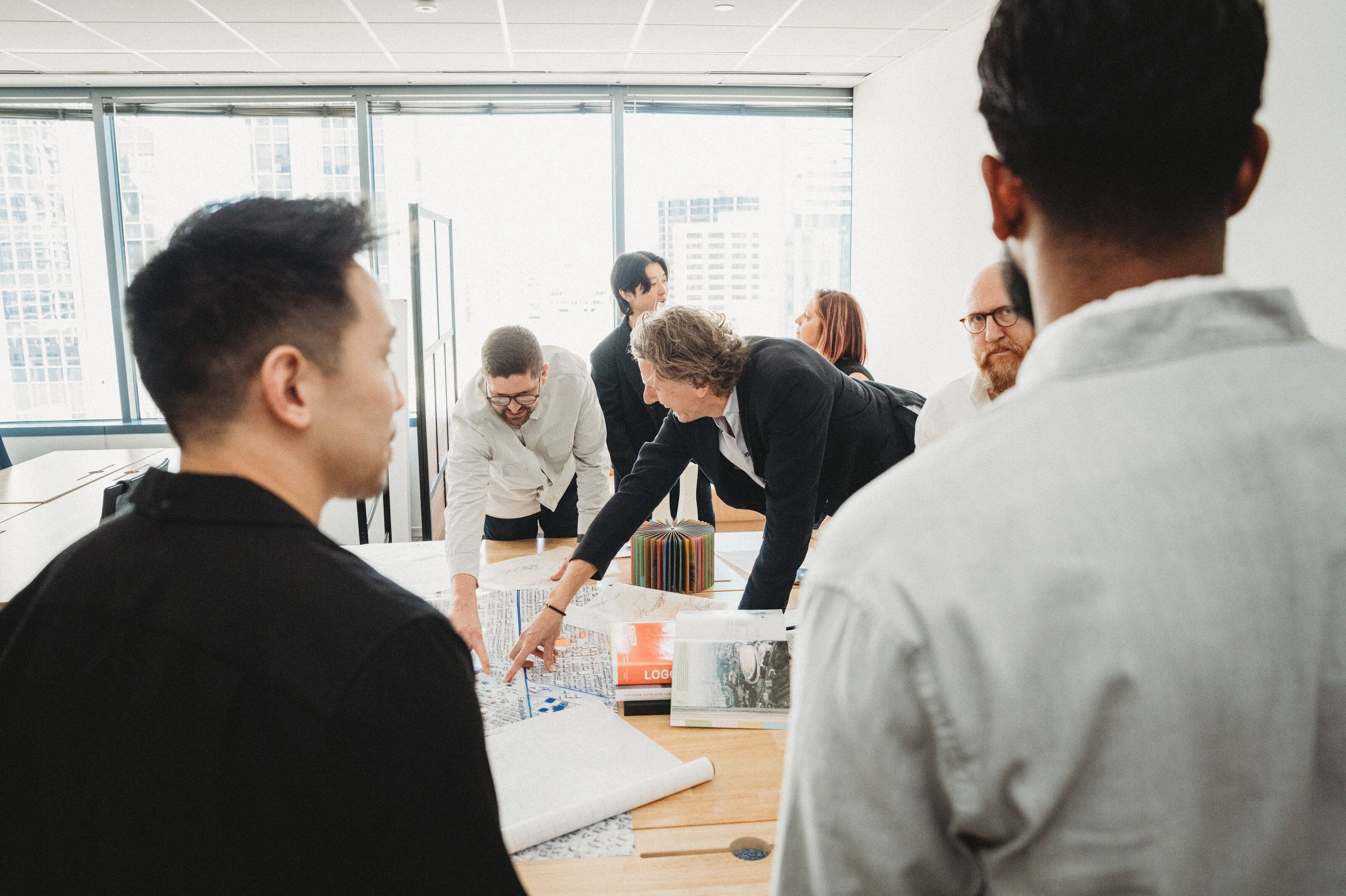 UNS architecture firm team photography in the Austin office