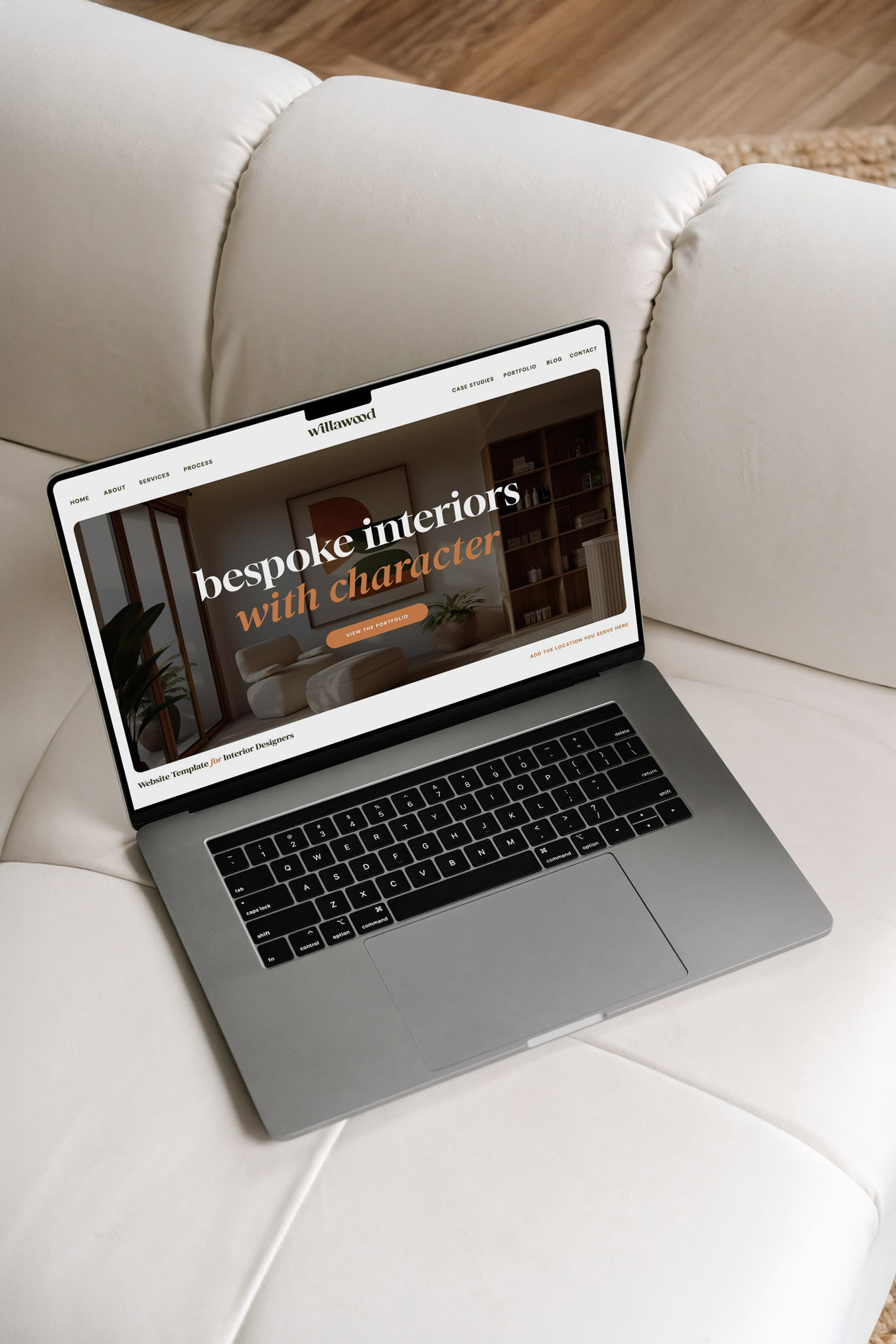 Willawood portfolio website template