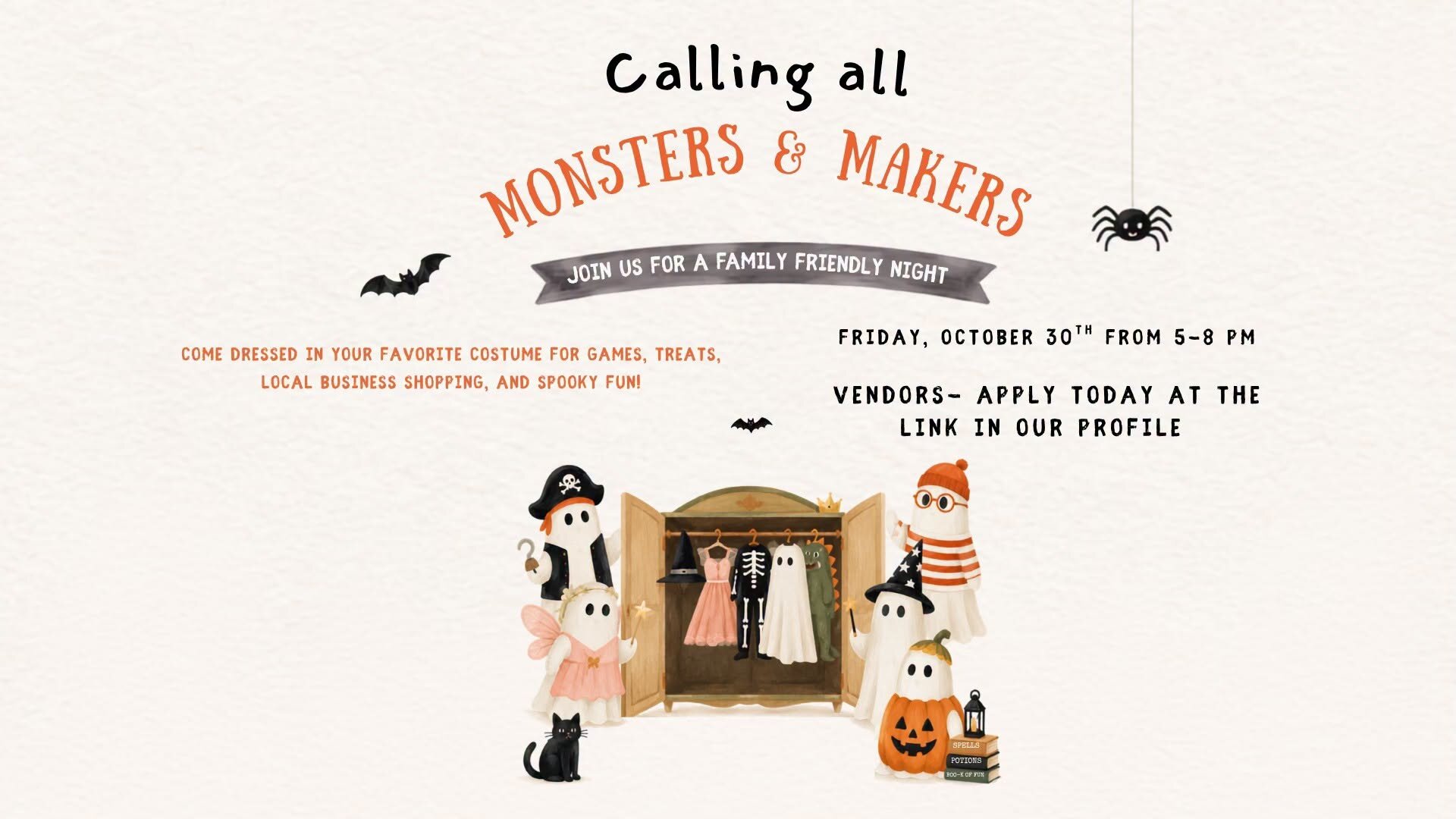 St. Johns Moms Annual Halloween Market and Party