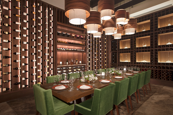 Portofino wine cellar at Secrets Playa Blanca