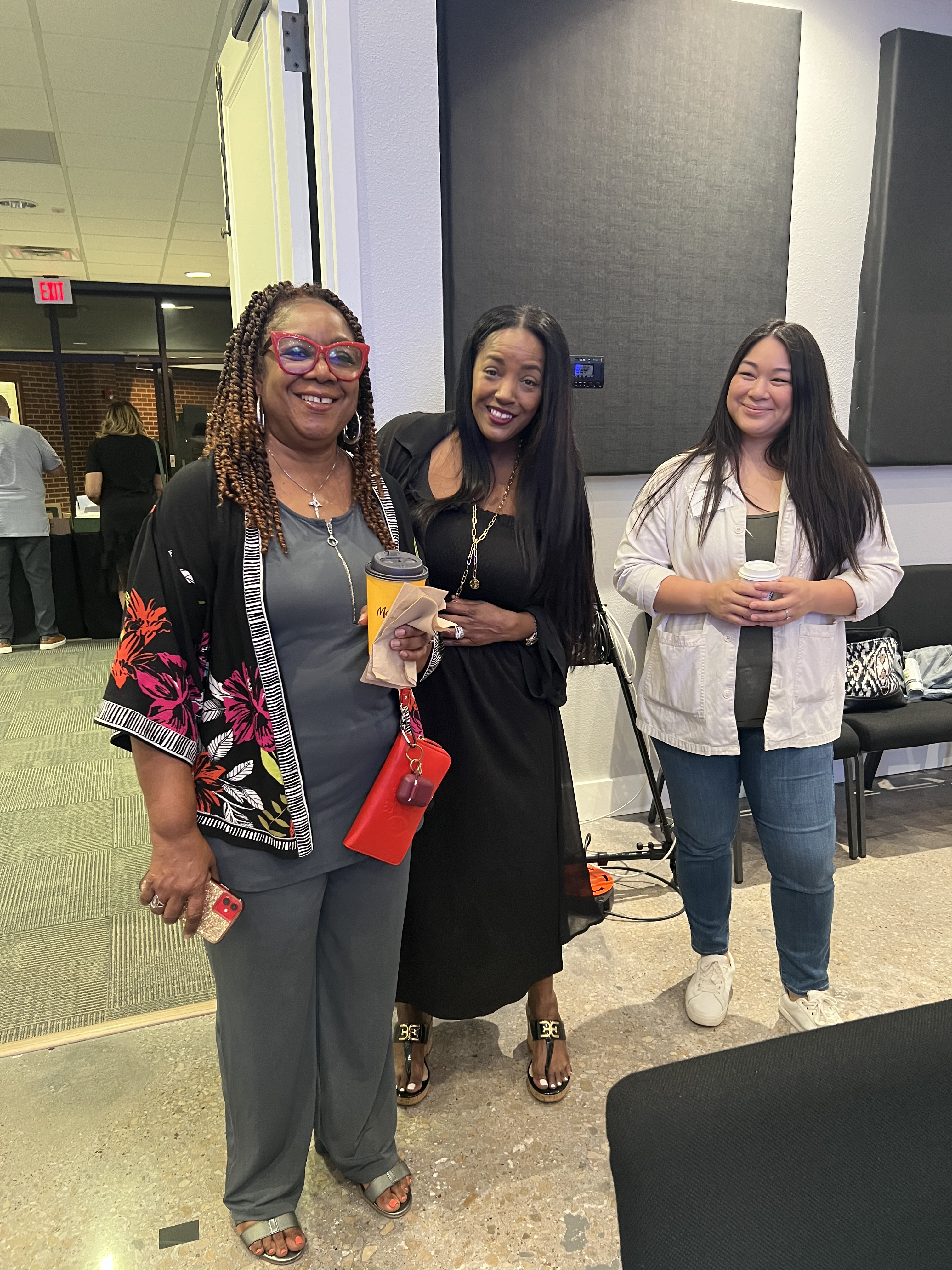 Women connecting through While You Wait Ministries