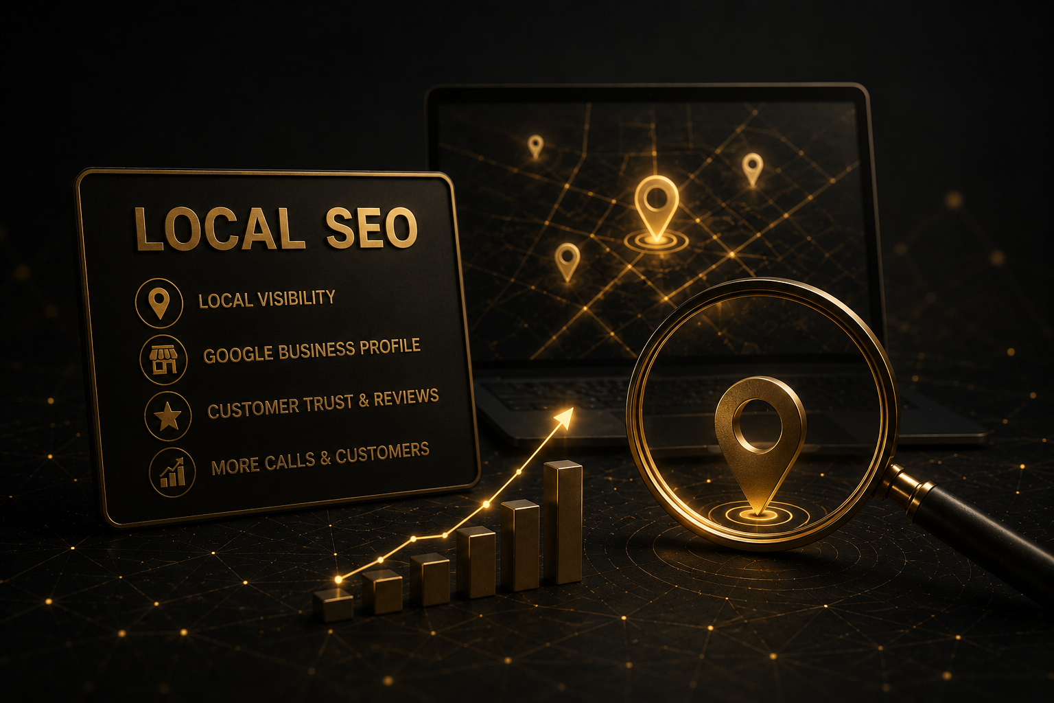 Local SEO services by Belman & Co. that win the Google map pack and near-me search