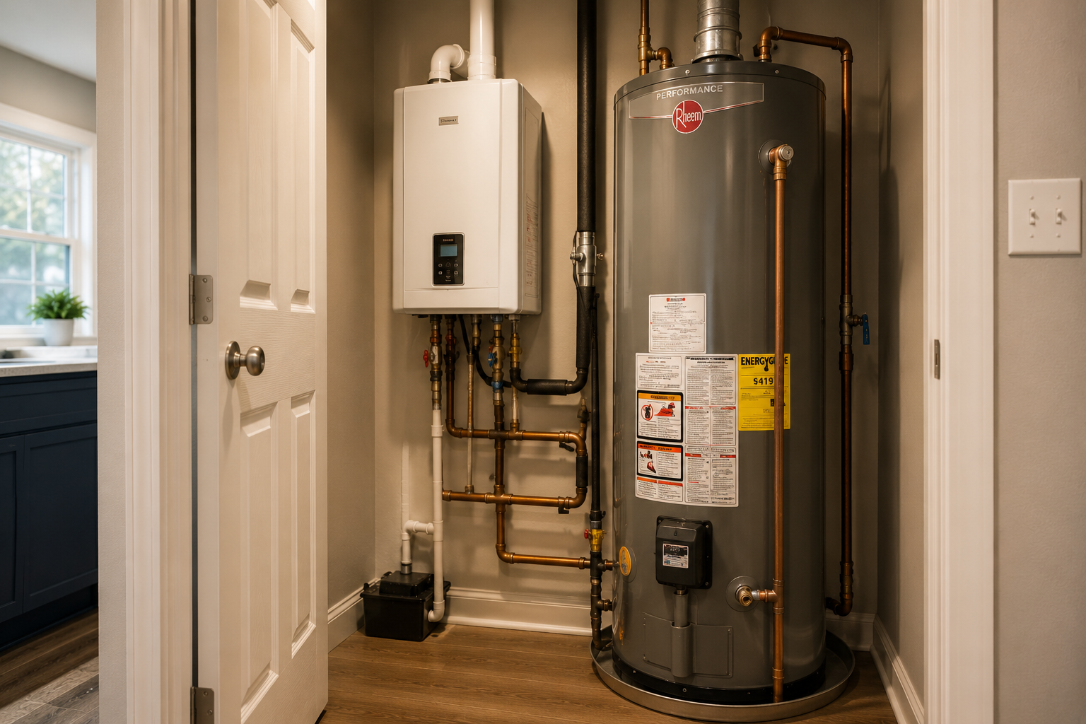 Water heater services