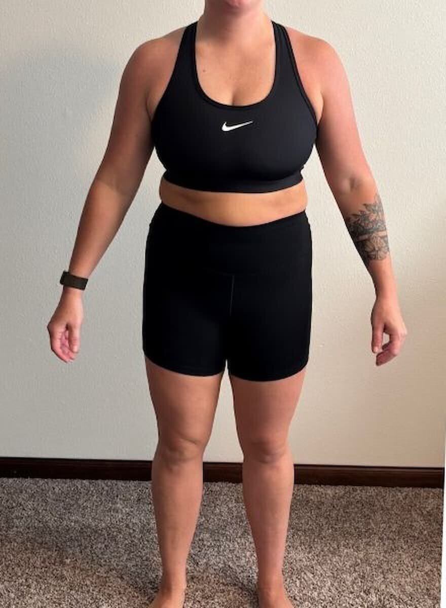 Jennifer B.’s after photo, after working with Kenzie